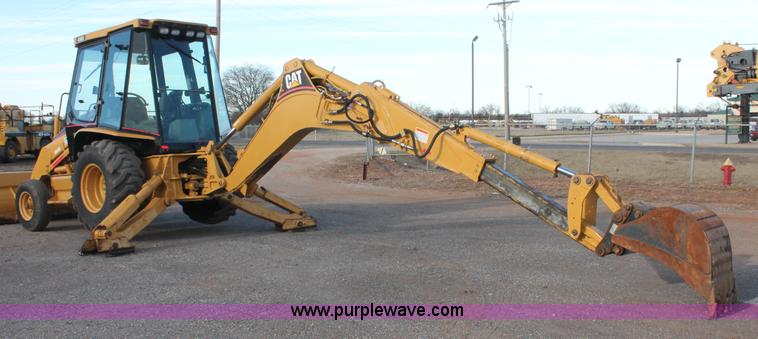image for item H5952 2002 Caterpillar 416D backhoe
