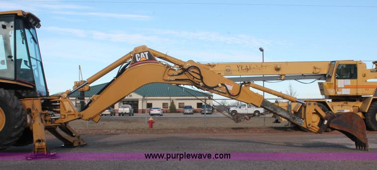image for item H5952 2002 Caterpillar 416D backhoe