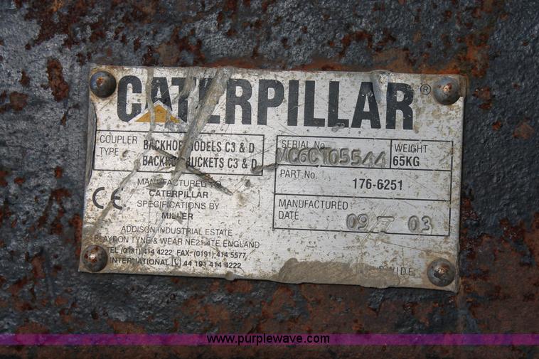 image for item H5952 2002 Caterpillar 416D backhoe