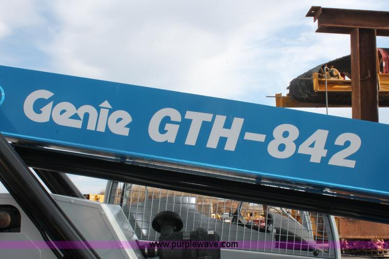 image for item H5953 2007 Genie GTH-842 telehandler