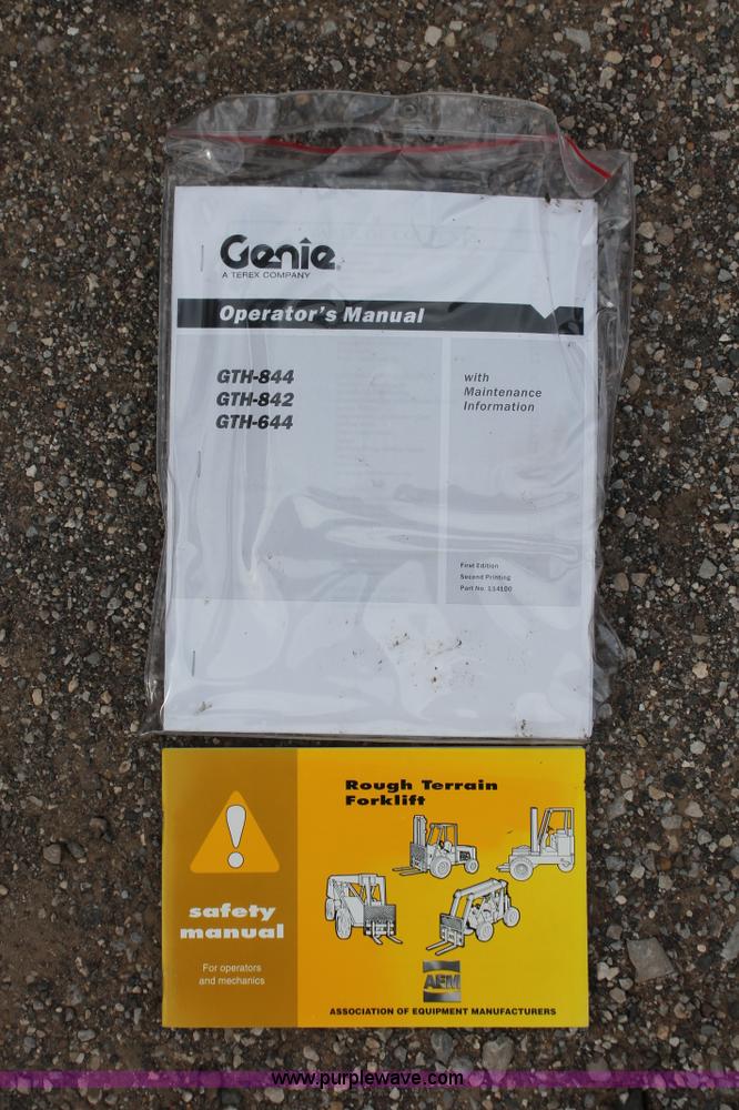 image for item H5953 2007 Genie GTH-842 telehandler