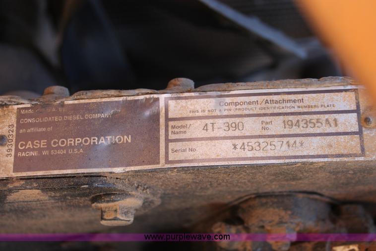 image for item H5967 1999 Case 590 Super L backhoe