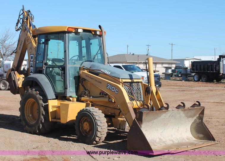 image for item H5968 2005 John Deere 310G backhoe