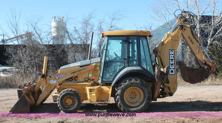 image for item H5968 2005 John Deere 310G backhoe