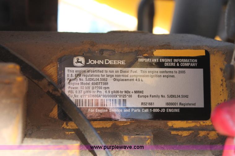 image for item H5968 2005 John Deere 310G backhoe