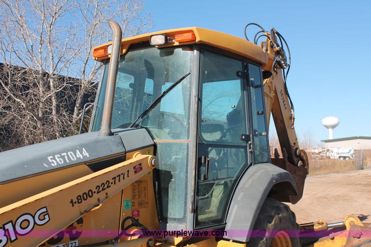 image for item H5968 2005 John Deere 310G backhoe