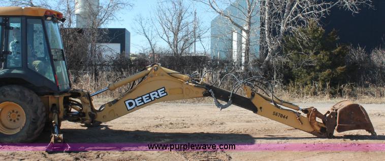 image for item H5968 2005 John Deere 310G backhoe