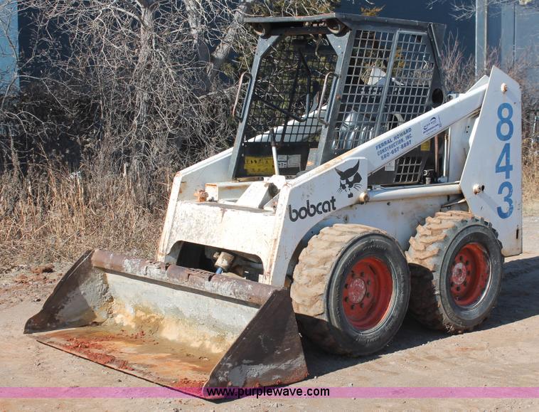 image for item H5971 1987 Bobcat 843 skid steer