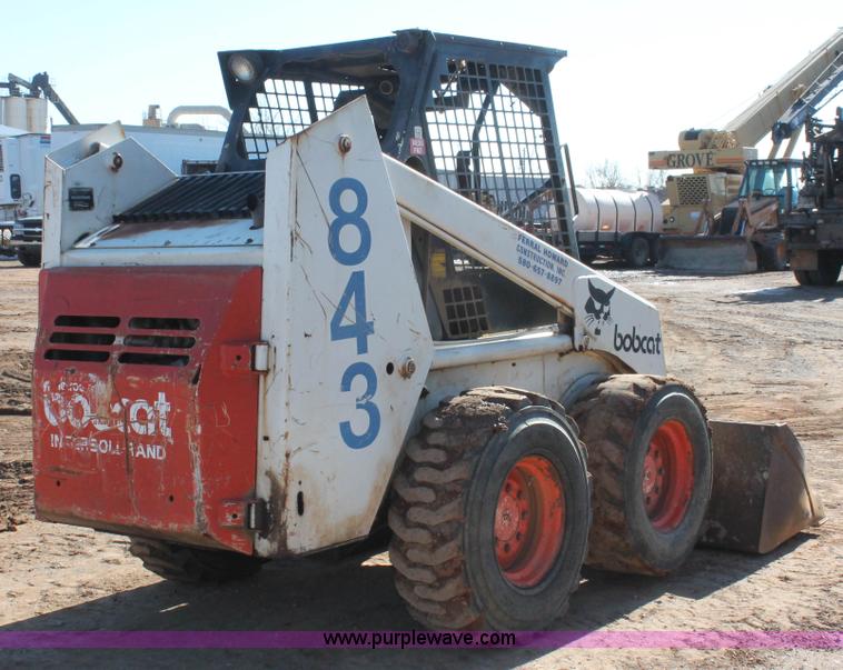 image for item H5971 1987 Bobcat 843 skid steer
