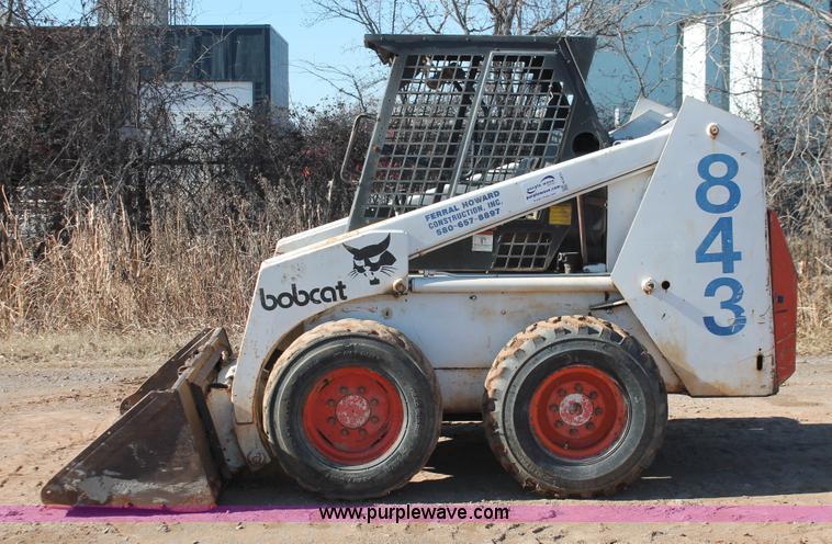 image for item H5971 1987 Bobcat 843 skid steer