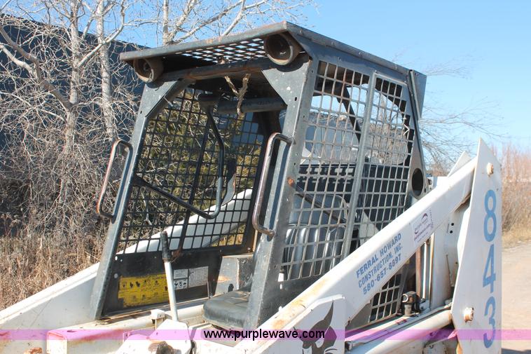 image for item H5971 1987 Bobcat 843 skid steer