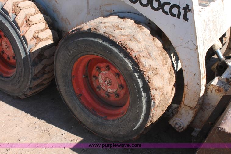 image for item H5971 1987 Bobcat 843 skid steer