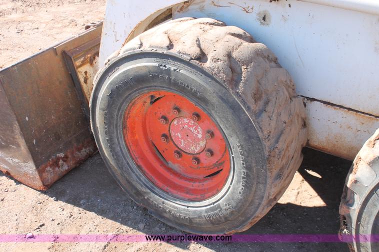 image for item H5971 1987 Bobcat 843 skid steer
