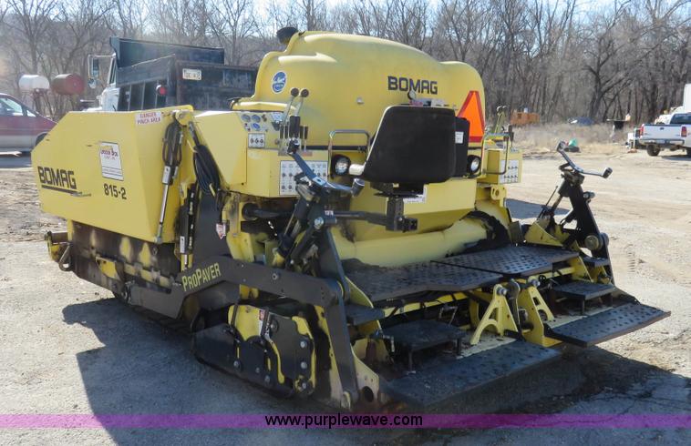image for item I2435 2006 Bomag 815-2 asphalt paver