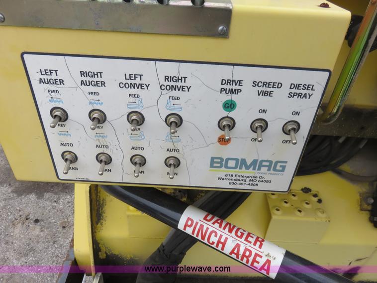 image for item I2435 2006 Bomag 815-2 asphalt paver