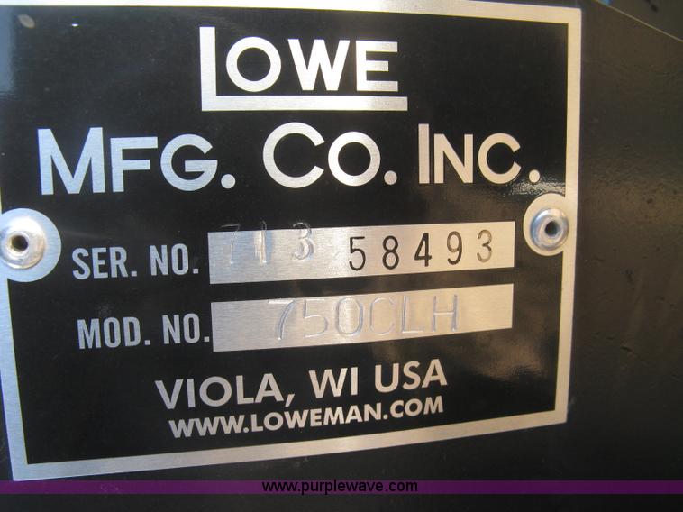 image for item K2785 Lowe 750 Classic auger