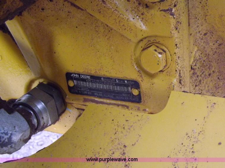 image for item K3115 2008 John Deere 772D articulated motor grader