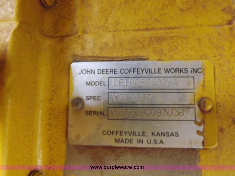 image for item K3115 2008 John Deere 772D articulated motor grader