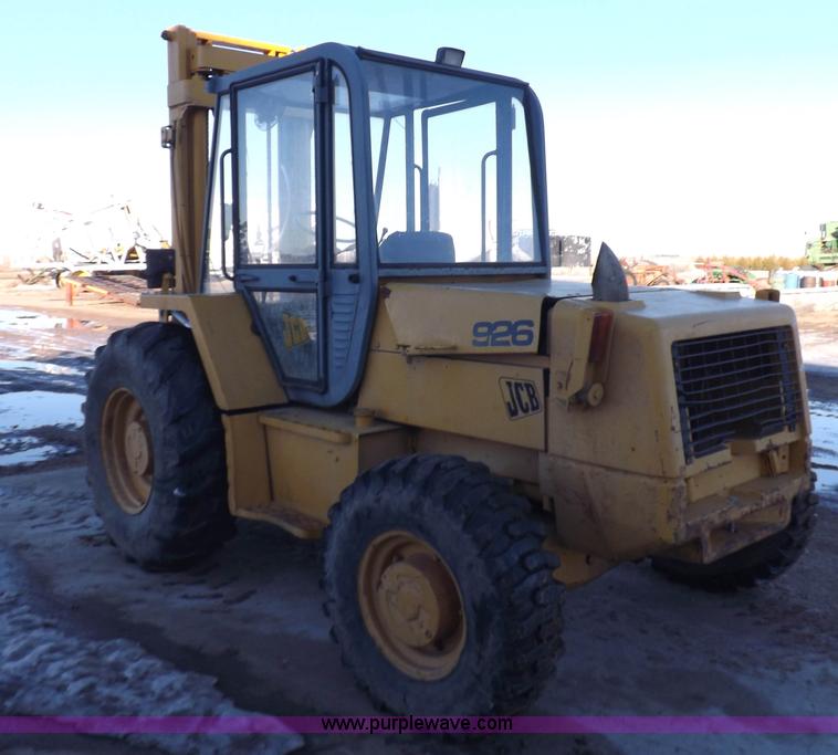 image for item K3126 JCB 926 rough terrain forklift