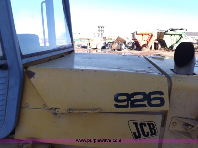 image for item K3126 JCB 926 rough terrain forklift