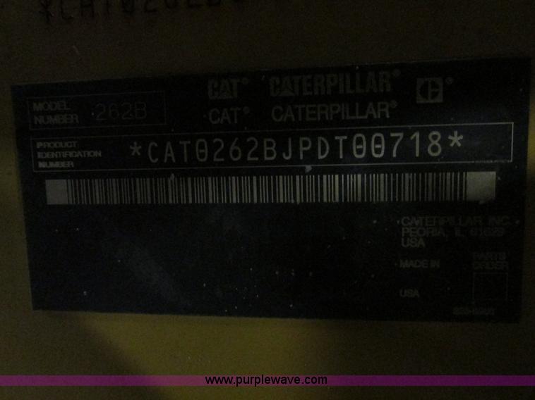 image for item Z9635 2004 Caterpillar 262B skid steer