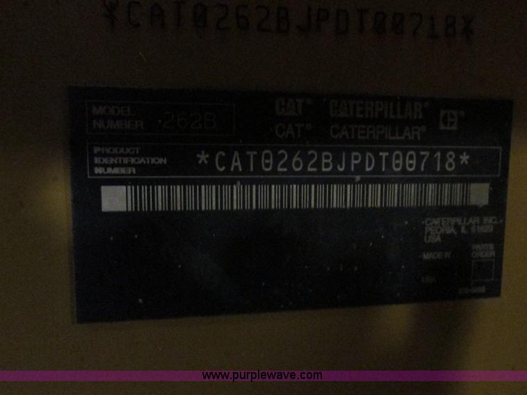 image for item Z9635 2004 Caterpillar 262B skid steer