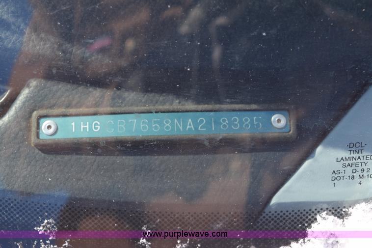 image for item E6054 1992 Honda Accord LX