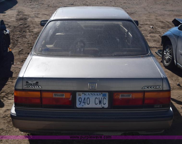 image for item E6084 1989 Honda Accord SEi