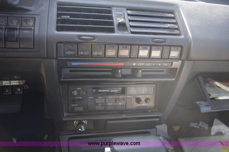 image for item E6084 1989 Honda Accord SEi