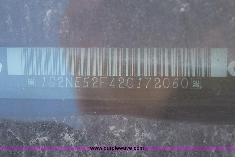 image for item E6087 2002 Pontiac Grand AM SE