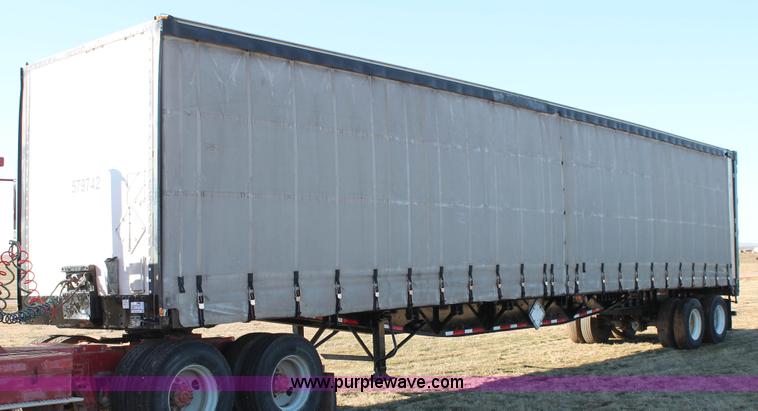 image for item H1668 1997 Nu Van NVF-48102 48' curtain side dry van trailer