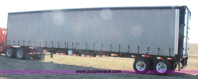 image for item H1668 1997 Nu Van NVF-48102 48' curtain side dry van trailer