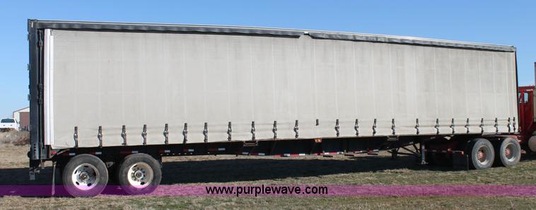 image for item H1668 1997 Nu Van NVF-48102 48' curtain side dry van trailer