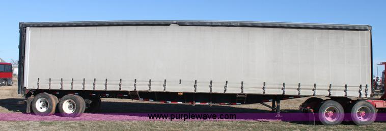 image for item H1668 1997 Nu Van NVF-48102 48' curtain side dry van trailer