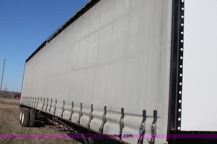 image for item H1668 1997 Nu Van NVF-48102 48' curtain side dry van trailer