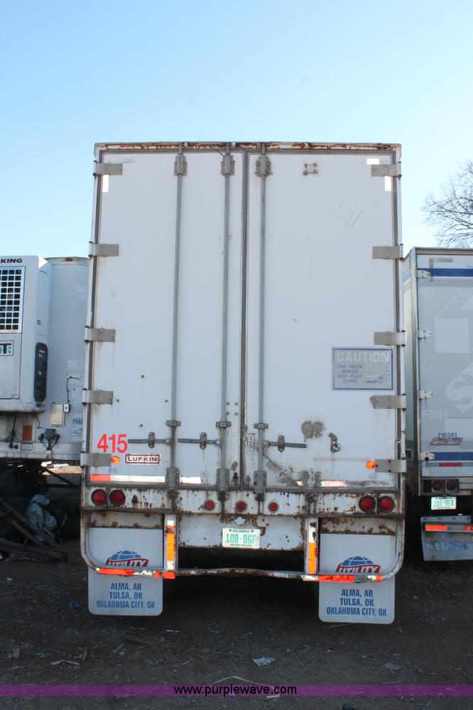 image for item H5964 1994 Lufkin dry van trailer