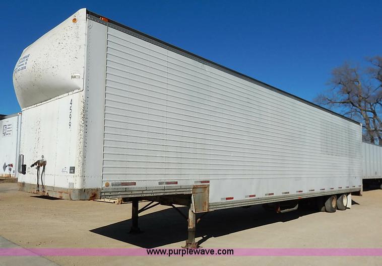 image for item I5175 1969 Brown dry van trailer