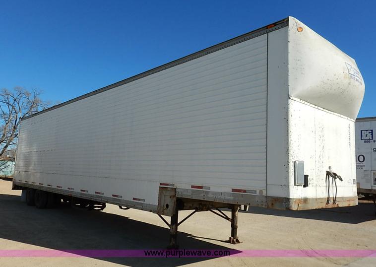 image for item I5175 1969 Brown dry van trailer