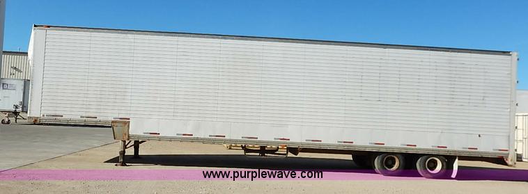 image for item I5175 1969 Brown dry van trailer