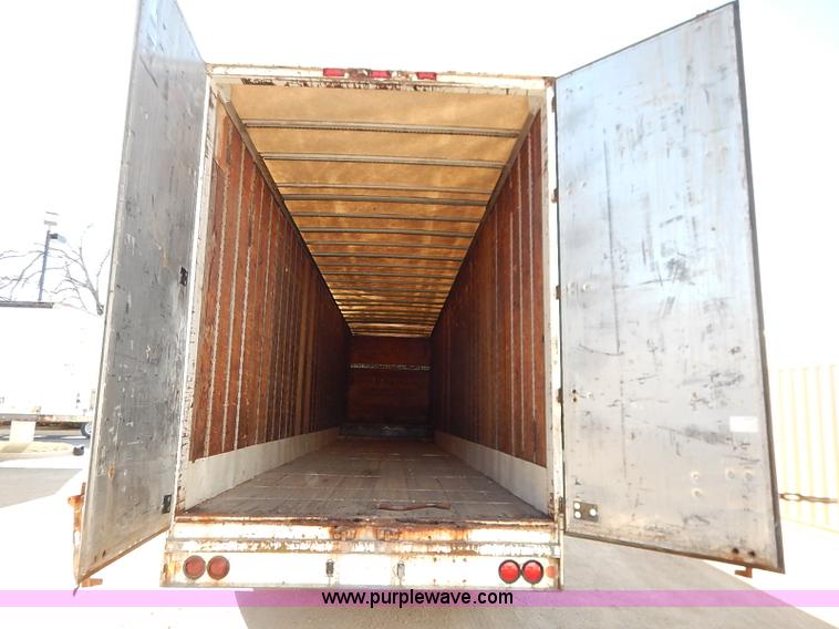 image for item I5175 1969 Brown dry van trailer