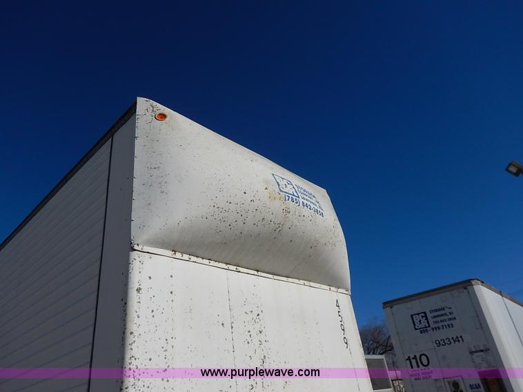 image for item I5175 1969 Brown dry van trailer