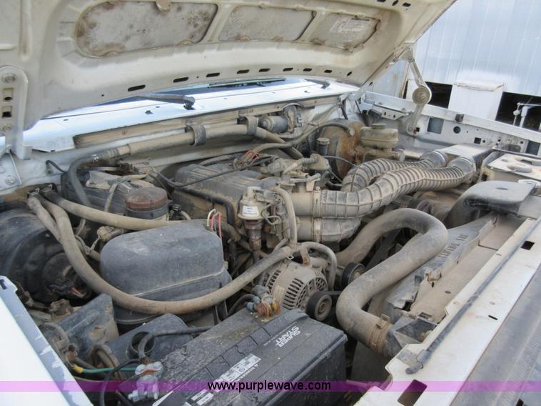 image for item AW9097 1997 Ford F350 XL flatbed truck