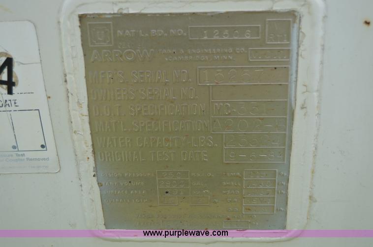 image for item AY9483 1991 Chevrolet Kodiak propane truck