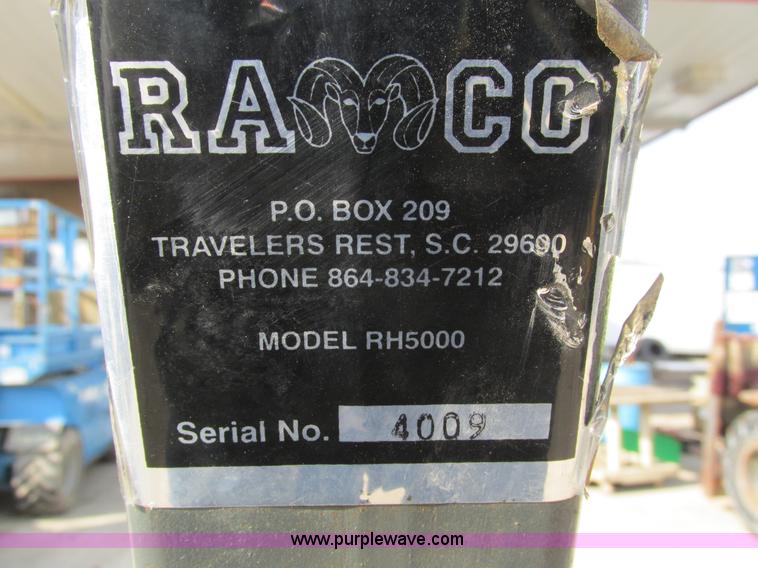 image for item AY9701 Ramco 5000 shop hand hoist