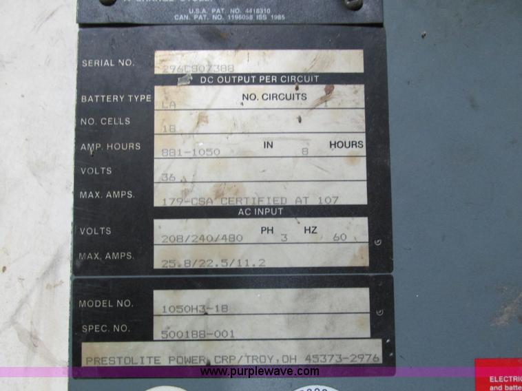 image for item AY9710 Hobart Battery Mate battery charger