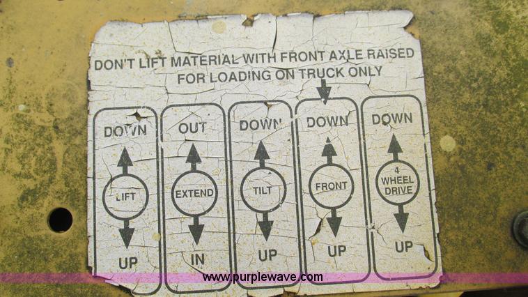 image for item AY9988 Spyder forklift
