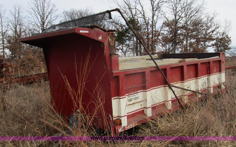 image for item BA9400 15' dump truck bed