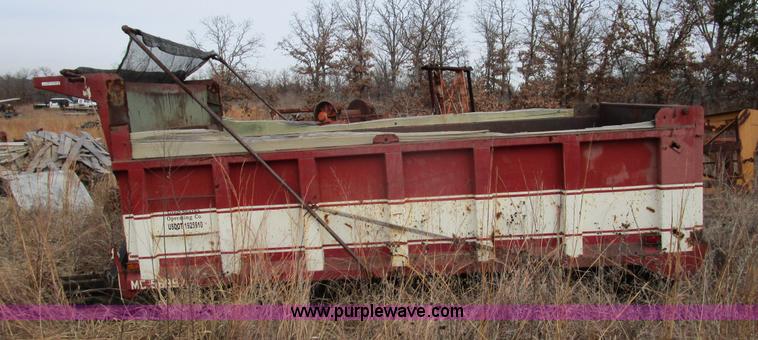 image for item BA9400 15' dump truck bed