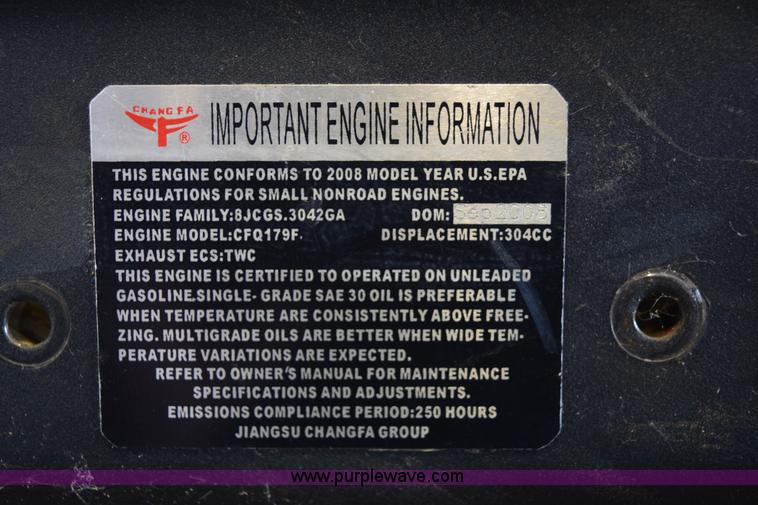 image for item BB9540 Changfa generator