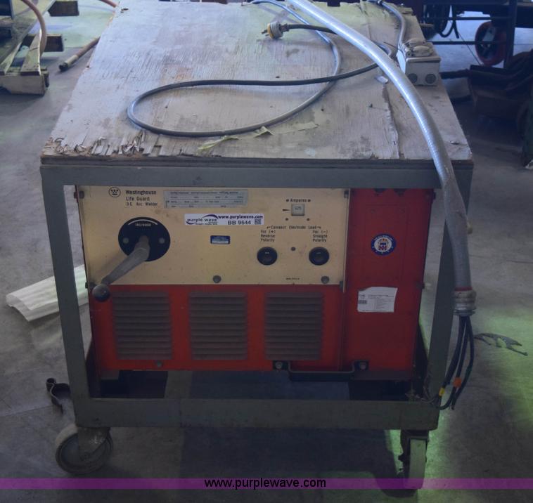 image for item BB9544 Westinghouse DC arc welder